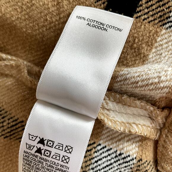 Lucky Brand Oversized Plaid Shacket - Women's Medium - Picture 5 of 5